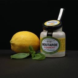 Moutarde au Citron et Basilic Pommery